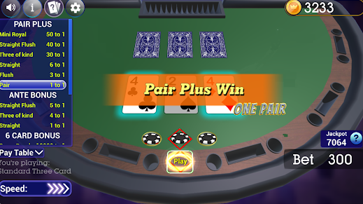 Three Card Poker Texas Holdem Apk Download for Android  1.6.4 screenshot 2