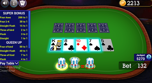 Crazy Four Poker Apk Free Download  1.4.1 screenshot 4