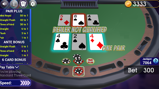 Three Card Poker Texas Holdem Apk Download for Android  1.6.4 screenshot 3