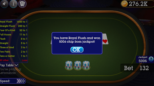 Let It Ride Poker Game Free Download  1.3.4 screenshot 1