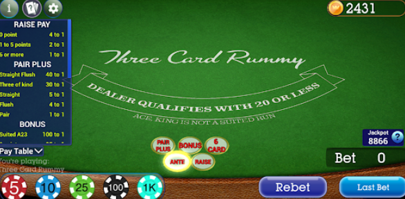 Vegas Three Card Rummy Apk Download for Android  1.0.2 screenshot 4
