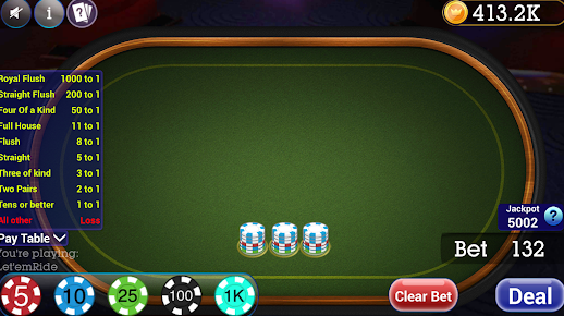 Let It Ride Poker Game Free Download  1.3.4 screenshot 4