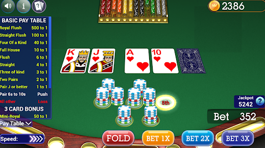 Mississippi Stud Poker Apk Free Download  1.7.3 screenshot 1