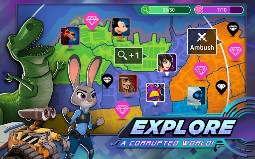 Disney Heroes Battle Mode mod apk (unlimited diamond latest version)  5.5.02 screenshot 2