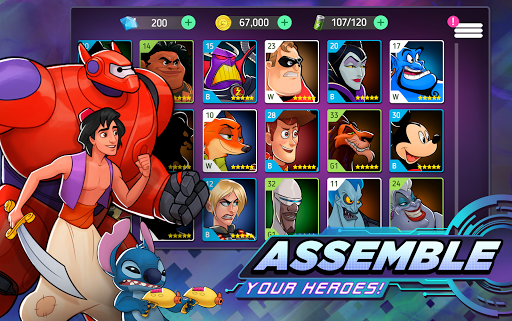 Disney Heroes Battle Mode mod apk (unlimited diamond latest version)  5.5.02 screenshot 4