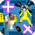 Merge Skibodi Toilet Master Mod Apk Download  1.0.100