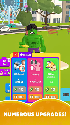 Lifting Hero 3D Gym Clicker apk download  0.1 screenshot 3