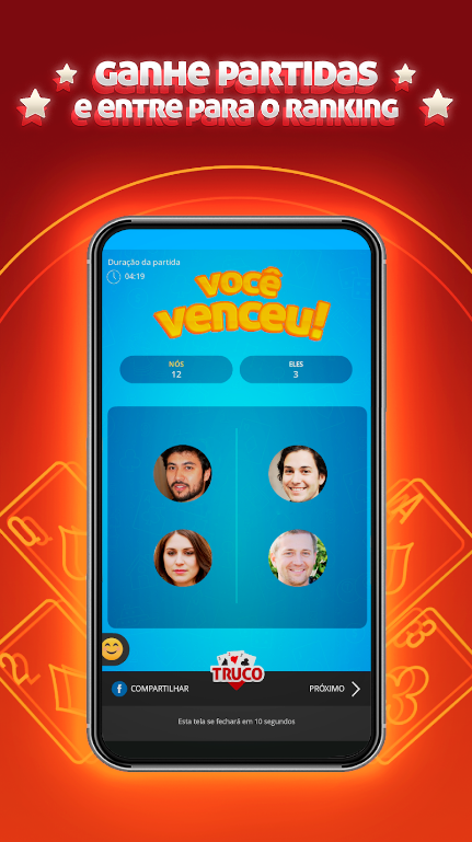 Truco Paulista e Mineiro Apk Free Download  126.1.32 screenshot 2