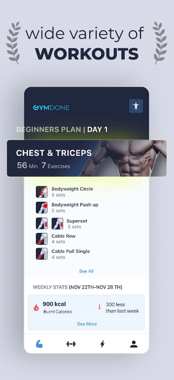 Gym Workout & Personal Trainer Mod Apk Latest Version  8.9.93 screenshot 4
