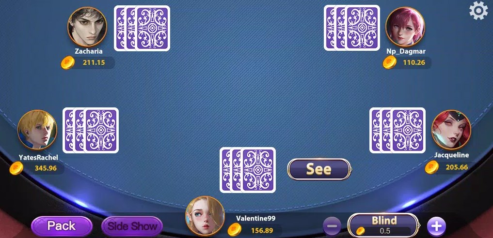 3Patti Blue Rummy Games downloadable content apk  1.0 screenshot 3