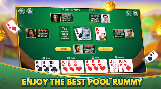 Rummy Multiplayer App Free Download  0.6 screenshot 1