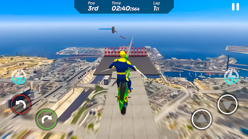 Bike Stunt Xtreme Mega Ramp mod apk unlimited money  1.0.3 screenshot 4
