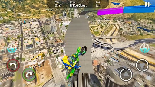 Bike Stunt Xtreme Mega Ramp mod apk unlimited money  1.0.3 screenshot 2