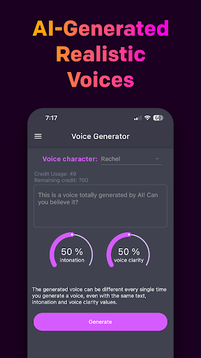 AI Voice Generator Mod Apk Premium Unlocked Latest Version  1.7.4 screenshot 1