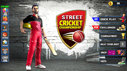 Street Criket T20 Cricket Game mod apk download  1.4 screenshot 4