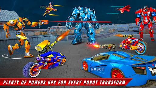 Robot Transform Robot Car Game mod apk (unlimited money)  1.5 screenshot 1
