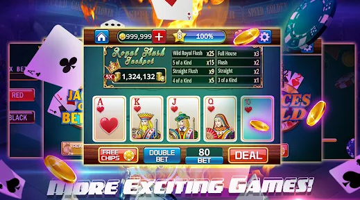VideoPoker King offline casino Apk Download Latest Version  0.20.98 screenshot 3