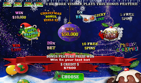 Snow Slots Merry Christmas Apk Download for Android  18.0 screenshot 4