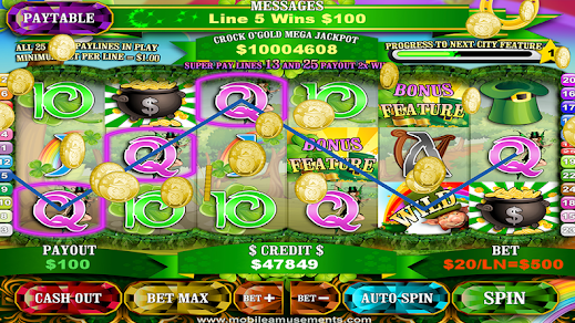 Crock OGold Rainbow Slots Apk Download for Android  39.0 screenshot 3