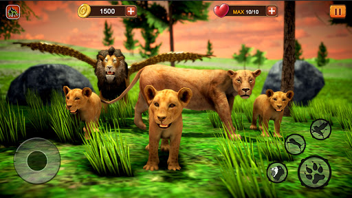 Angry Flying Lion Simulator 3d apk download for android  2.3 screenshot 1
