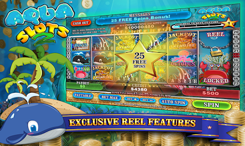 Aqua Slots 2 Treasure Island Apk Free Download  25.0 screenshot 1