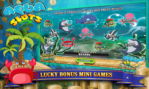 Aqua Slots 2 Treasure Island Apk Free Download  25.0 screenshot 2