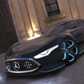 Car Driver Mercedes Vision Mod