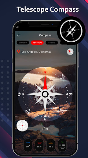 Digital Compass for Android Mobile Apk Free Download  4.4 screenshot 2