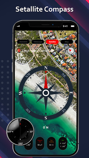 Digital Compass for Android Mobile Apk Free Download  4.4 screenshot 3