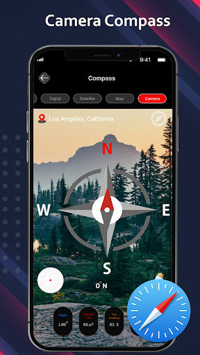 Digital Compass for Android Mobile Apk Free DownloadͼƬ1