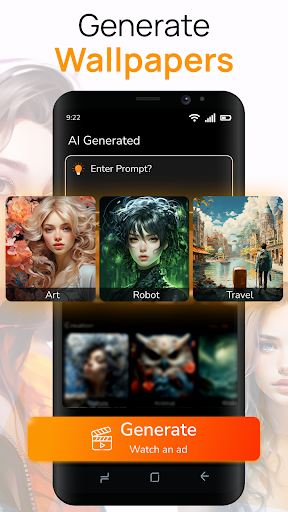 AI Art Generator 4K Wallpaper app free downloadͼƬ3