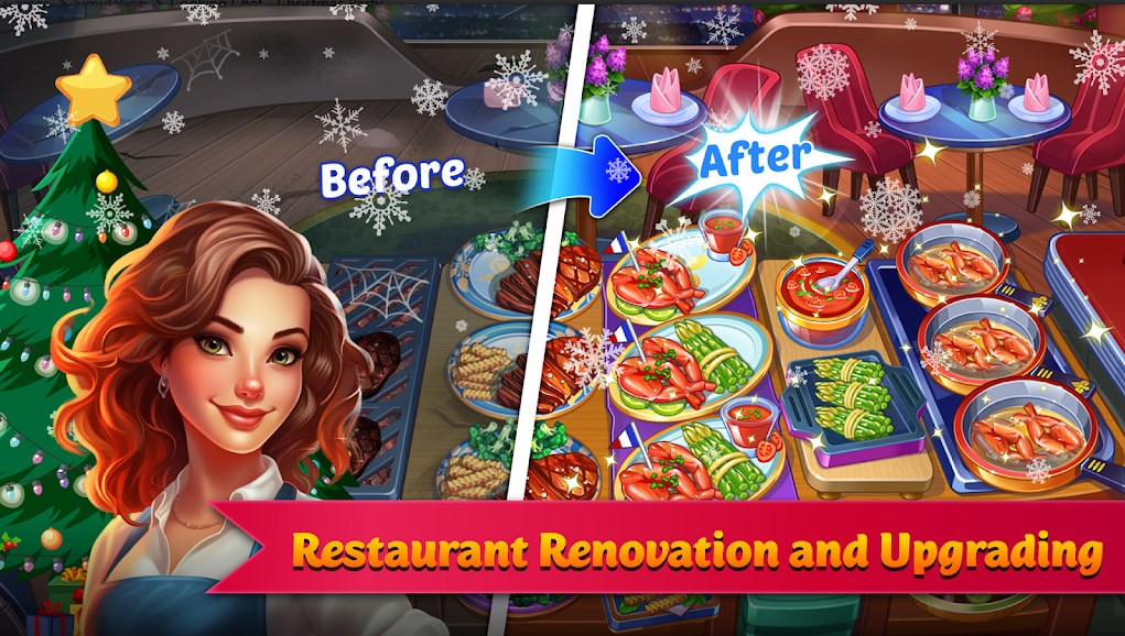 Cooking Chef Christmas Party apk download for android  1.6 screenshot 1