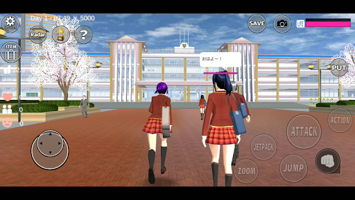 SAKURA School Simulator japanese version mod apk 2024 download  1.041.12 screenshot 4