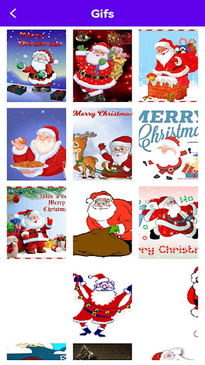 Santa Claus Gift GIF Sticker app free download  5.0 screenshot 2