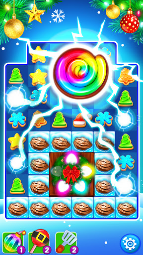 Christmas Cookie Match 3 Game download latest version  v3.5.2 screenshot 1