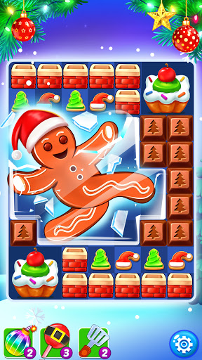 Christmas Cookie Match 3 Game download latest version  v3.5.2 screenshot 2