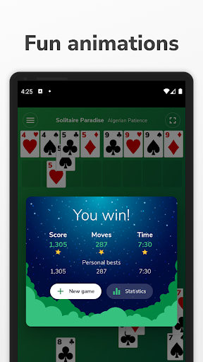 Algerian Patience Solitaire free download for android  1.0.1 screenshot 3