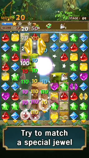 Jewels Jungle Match 3 Puzzle mod apk download  110 screenshot 3