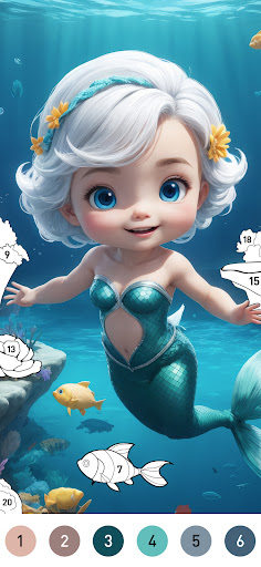 Fairytale Color by number game apk downloadͼƬ1