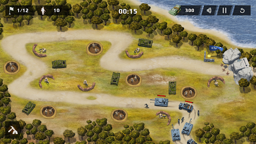 WWII Defense RTS Army TD game mod apk download  0.5 screenshot 2