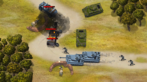 WWII Defense RTS Army TD game mod apk download  0.5 screenshot 4
