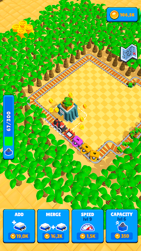 Train Miner Idle Railway Game mod apk download  1.4.6 screenshot 5
