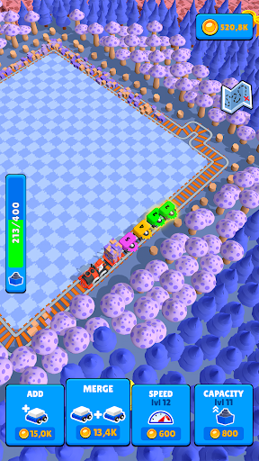 Train Miner Idle Railway Game mod apk download  1.4.6 screenshot 4