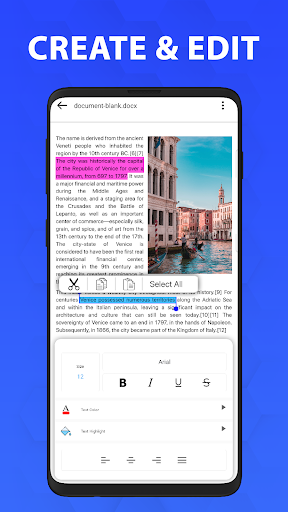 Word Office Docx reader Apk Free Download for Android  1.1.0 screenshot 2