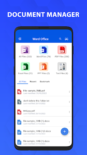 Word Office Docx reader Apk Free Download for Android  1.1.0 screenshot 1