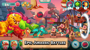 Dino Bash Travel Through Time all dinosaurs unlocked mod apk downloadͼƬ2