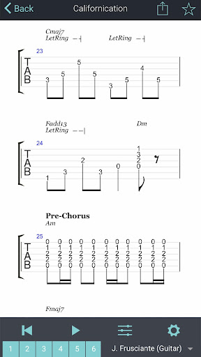 Guitar Tabs & Chords app download for android  1.6 screenshot 2