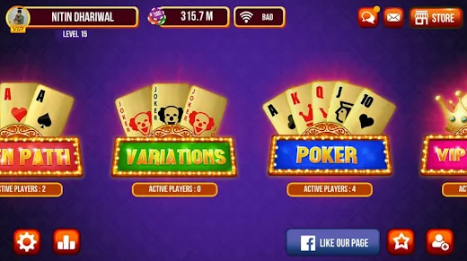 Triple One Poker and Teenpatti Apk Free Download  1.6.1 screenshot 4