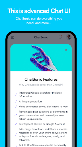 Chatsonic ai mod apk premium unlocked  1.1.4 screenshot 3