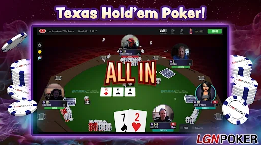 LGN Poker Texas Holdem Apk Download Latest Version  1.53.610 screenshot 1